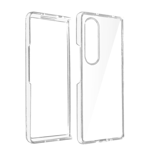 Silicone Hard Corners Case for Samsung Z Fold 3 Transparent